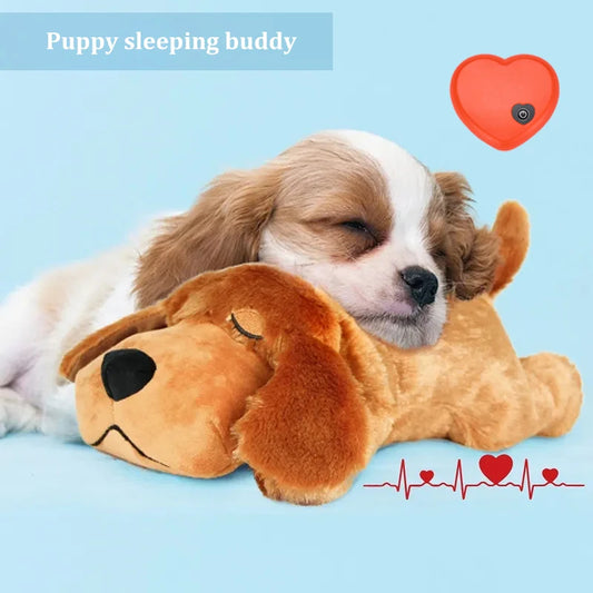 Plush Heartbeat Puppy Behavioral Training Toy Plush